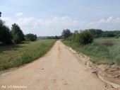 Przebudowa drogi żwirowej w miejscowości Łazęki  (6)