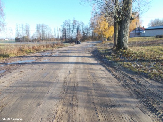 Przebudowa drogi w Skarboszewie_przed (3)