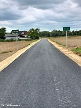 Rozbudowa drogi gminnej w miejscowości Troski i Skwary, gmina Naruszewo_13_09_2022 (4)