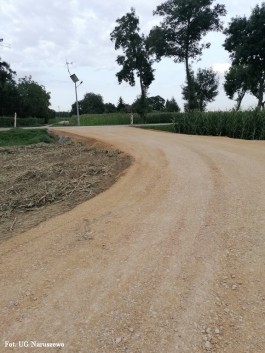 Rozbudowa drogi gminnej w miejscowości Troski i Skwary, gmina Naruszewo_19_22_08_2022 (4)