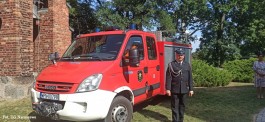 Przekazanie samochodu strażackiego_Krysk_04_09_2022 (10)