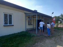 Termomodernizacja świetlicy wiejskiej w Skarszynie_przekazanie placu budowy (2)