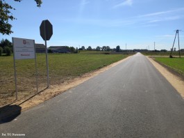 Przebudowa drogi gminnej w miejscowości Skarszyn_07_09_2022 (4)