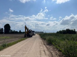 Przebudowa drogi gminnej w miejscowości Skarszyn_22_24_08_2022 (2)