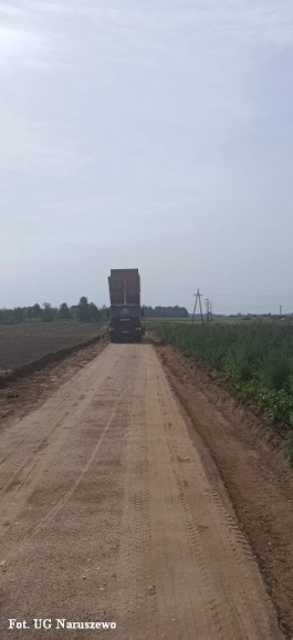 Przebudowa drogi gminnej w miejscowości Skarszyn_22_24_08_2022 (6)