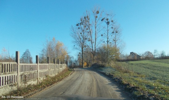 Przebudowa drogi w Skarboszewie_przed (2)