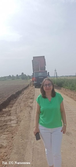 Przebudowa drogi gminnej w miejscowości Skarszyn_22_24_08_2022 (5)