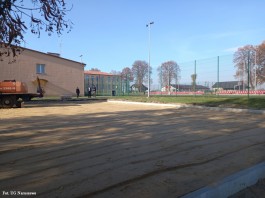 Budowa boiska do piłki plażowej w miejscowości Naruszewo_31_10_2022 (2)